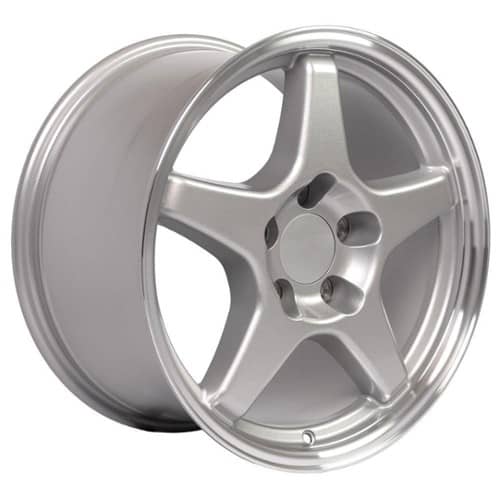 OE Replica Wheels CV01 Silver with Machined Lip (CV0117095547556SM)