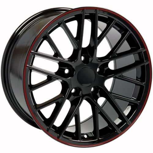 OE Replica Wheels CV08B Black (CV08B18085547556BR)