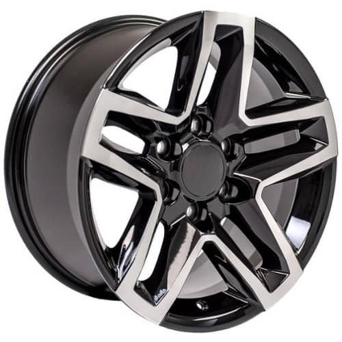 OE Replica Wheels CV34B Black Machined (CV34B18085655026MB)