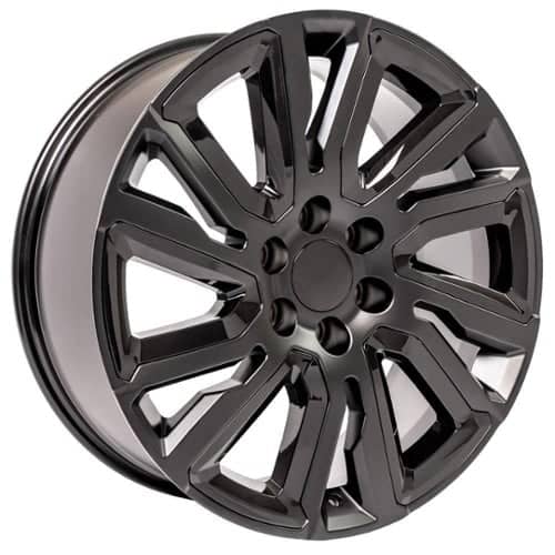 OE Replica Wheels CV39 Satin Black with Gloss Black (CV3922090655028B1ib)