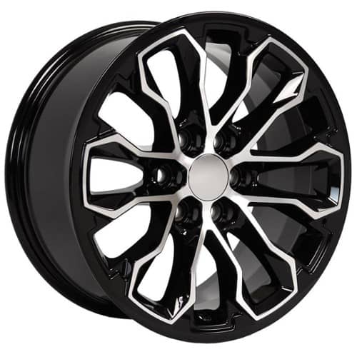 OE Replica Wheels CV54 Black Machined (CV5417080612033MB)