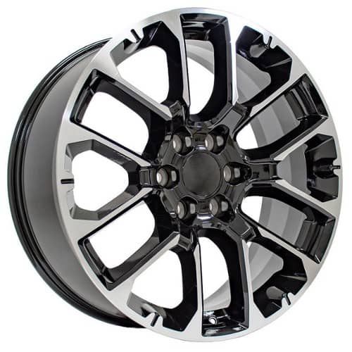 OE Replica Wheels CV67 Black Machined (CV6722090655028MB)