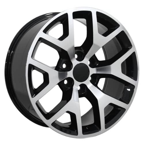 OE Replica Wheels CV92 Black Machined (CV9220090655027MB)