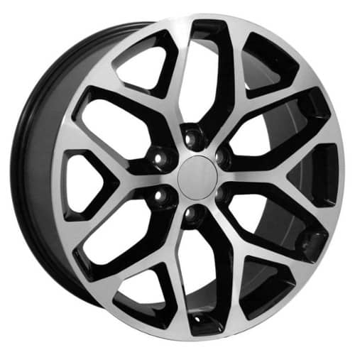 OE Replica Wheels CV98B Black Machined (CV98B20090655024MB)