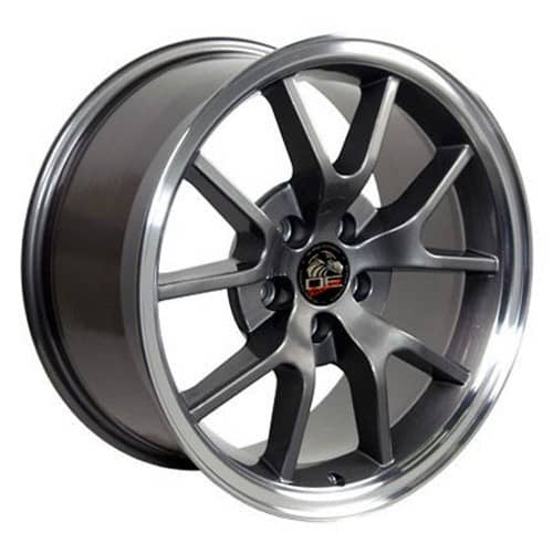 OE Replica Wheels FR05 Anthracite with Machined Lip (FR05B18090545024AM)