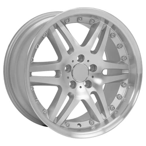 OE Replica Wheels MB09 Silver Machined (MB0918085511235MS)
