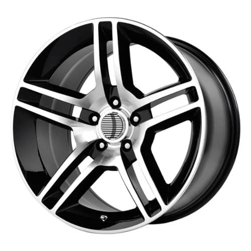 Performance Replicas PR101 19x8.5 5x114.3 30 ET 70.6 CB Gloss Black Machined (101BM-986530)