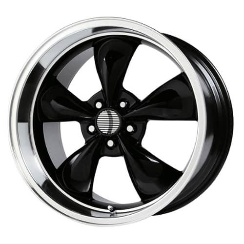 Performance Replicas PR106 17x9 5x114.3 30 ET 73.1 CB Gloss Black/Machined Lip (106B-796530)