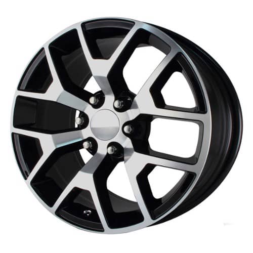 Performance Replicas PR150 22x9 6x139.7 27 ET 78.3 CB Gloss Black/Machined (150B-2295827)