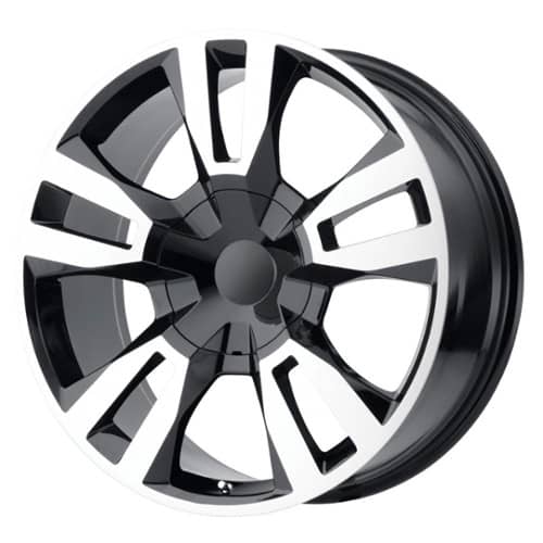 Performance Replicas PR188 Gloss Black w/Machined Face (188BM-295824)