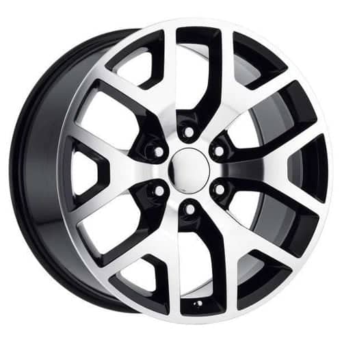 Rev OE Replica 586 Black Machined (586MB-2908327)