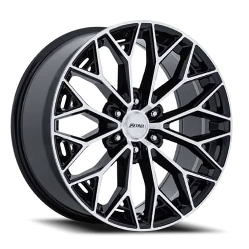 Petrol P5E 20x9.5 6x135 30 ET 87.1 CB Gloss Black (PE006BD20956330)