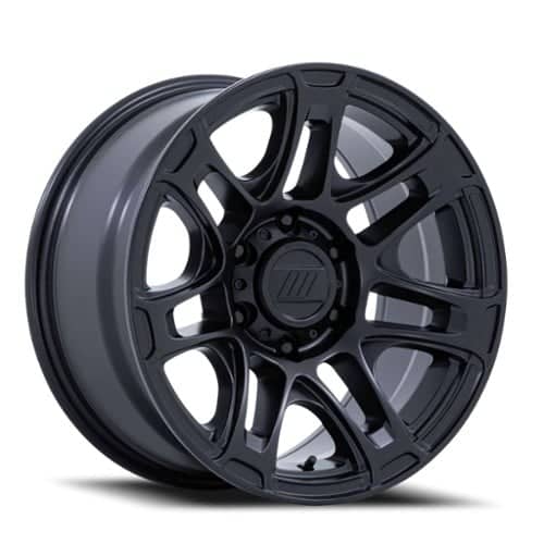 Pro Comp PA204 Roughneck 17x8.5 6x139.7 0 ET 106.1 CB Matte Black (PA204MX17856800)