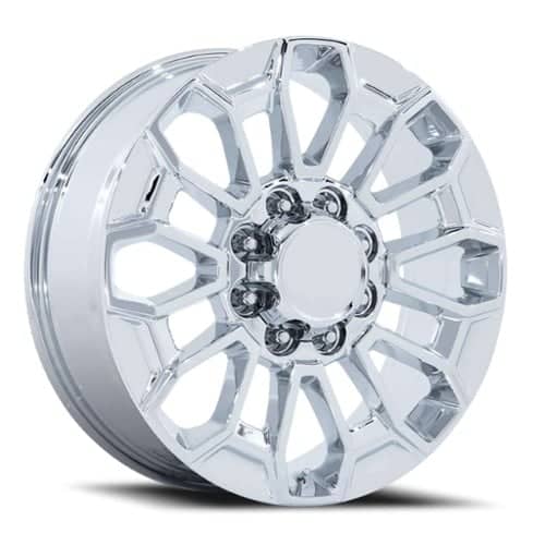 OE Performance PR228 22x8.5 8x180 44 ET 124.2 CB Chrome (PR228PX22858844)