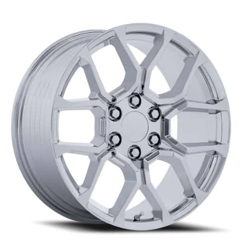 OE Performance PR233 20x9 6x139.7 24 ET 78.1 CB Chrome (PR233PX20906124)