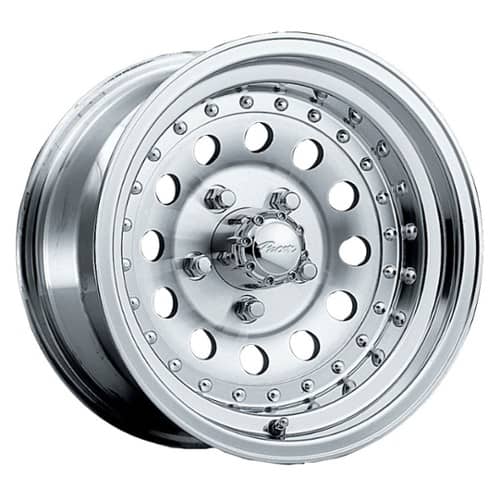 Pacer 162M Aluminum Mod 15x8 5x127 -20 ET 83.1 CB Machined Finish w/Clear Coat (162M-5873)