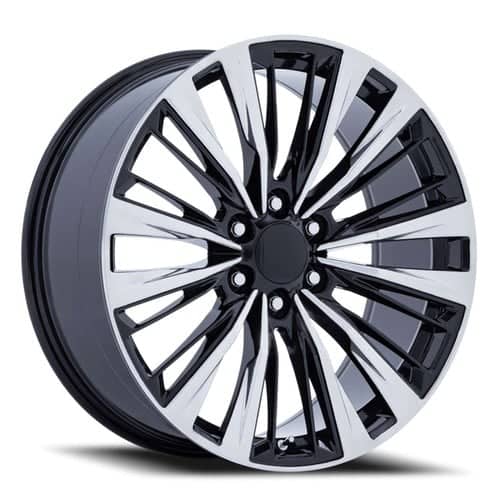 Performance Replicas PR226 22x9 6x139.7 28 ET 78.1 CB Gloss Black Polished (PR226BD22906128)
