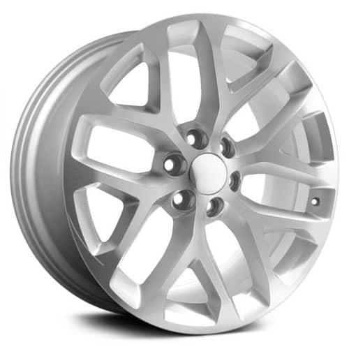 Performance Replicas PR177 22x9 6x139.7 24 ET 78.1 CB Silver Machined (177SM-2295824)