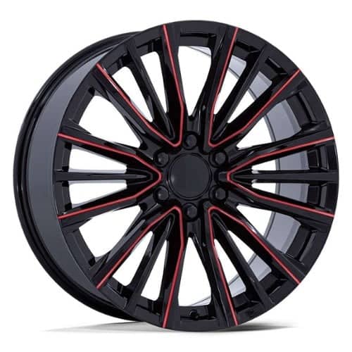 Performance Replicas PR223 Black Milled Red (PR223BQ22906128)
