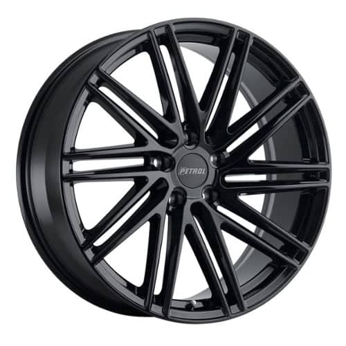 Petrol P1C 17x8 5x110 40 ET 72.1 CB Gloss Black (1780P1C405110B72)