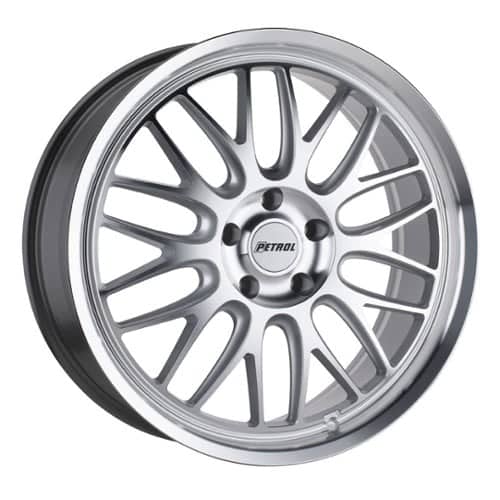 Petrol P4C Silver w/ Machined Face and Lip (1670P4C405100S72)