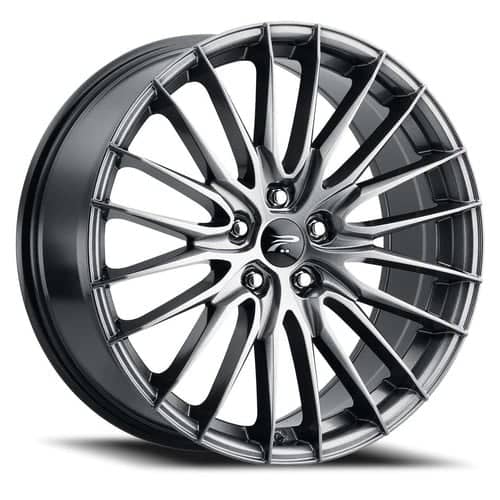Platinum 465 Reprisal 17x8 5x114.3 40 ET 72.56 CB Bright Graphite Silver (465-7866G+40)