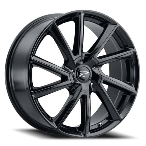 Platinum 466 Mystic FWD 17x8 5x114.3/5x108 40 ET 72.56 CB Gloss Black (466-7814BK+40)