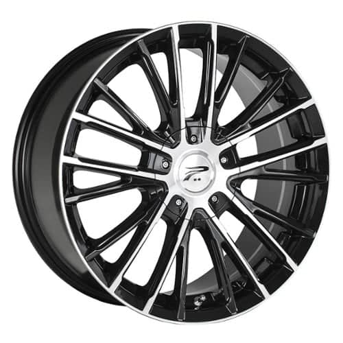 Platinum 437U Genesis Gloss Black w/ Cut Face (437-6710U+35)