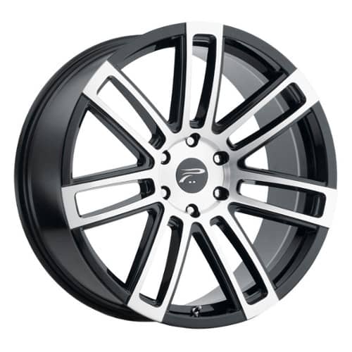 Platinum 441U Ghost Gloss Black w/ Diamond Cut Face and Clear Coat (441-2991U+15)