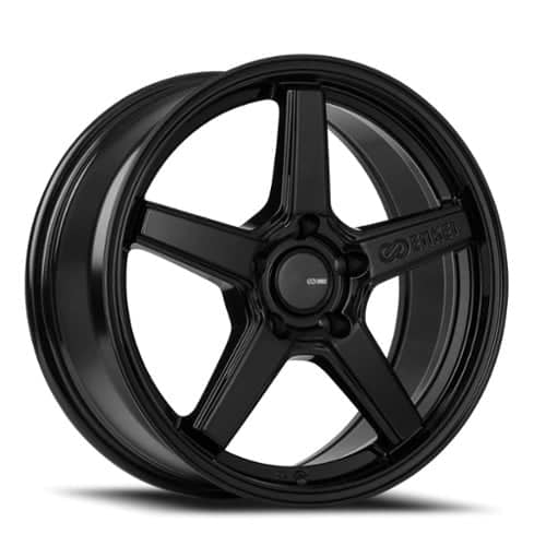 Enkei Quasar 17x7.5 5x100 45 ET 72.6 CB Gloss Black (550-775-8045BK)