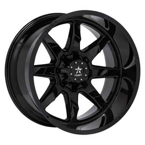 RBP Wheel 01R Saharan II 17x9 8x170 0 ET 129 CB Gloss Black (01R-1790-97-00FB)