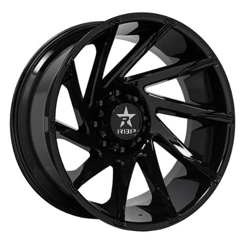 RBP Wheel 77R Spike 22x12 6x139.7 -44 ET 78 CB Black (77R-2212-82-44FB)