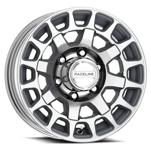 Raceline 873MC Backcountry Trailer 15x6 6x139.7 0 ET 107.9 CB Machined (873MC-56060)