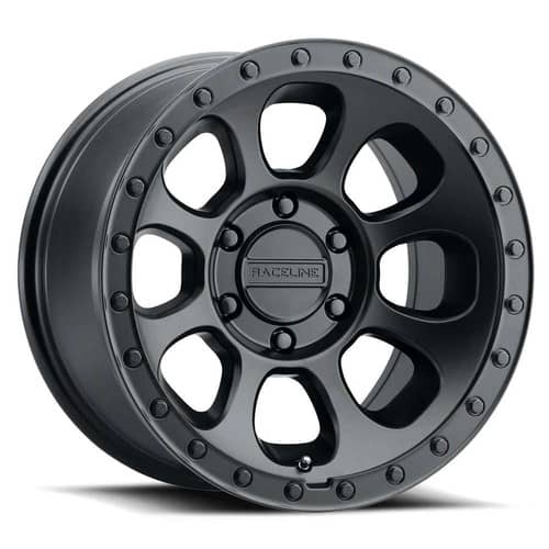 Raceline 961B Bolt 20x9 6x139.7 0 ET 106.1 CB Black (961B-29060-00)