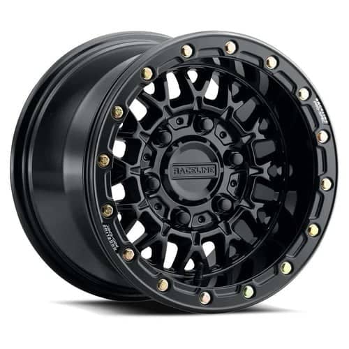 Raceline A15GB Omega Beadlock 15x7 6x139.7 38 ET 78.1 CB Gloss Black (A15GB-57060+38)