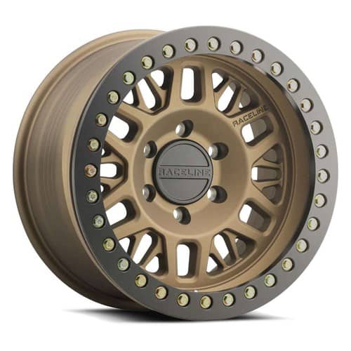 Raceline RT951BZ Ryno Beadlock 17x9 5x127 -38 ET 78.1 CB Bronze (RT951BZ-79050-38)