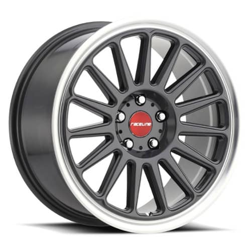 Raceline 315 Grip 17x8 4x114.3 40 ET 72.56 CB Gunmetal (315G-78044+40)