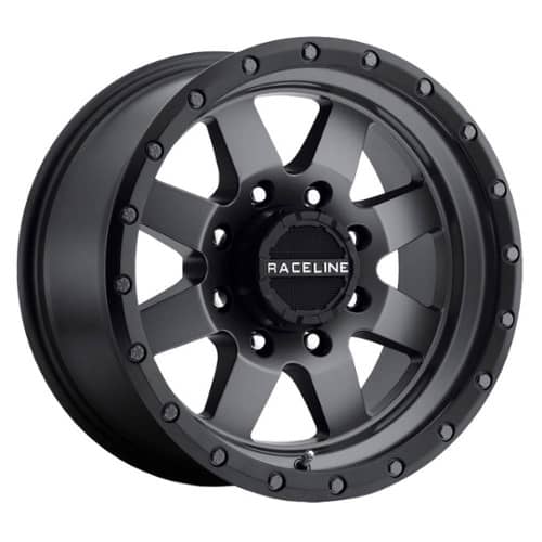 Raceline 935G Defender 18x9 8x170 18 ET 130.8 CB Gunmetal (935G-89081+18)