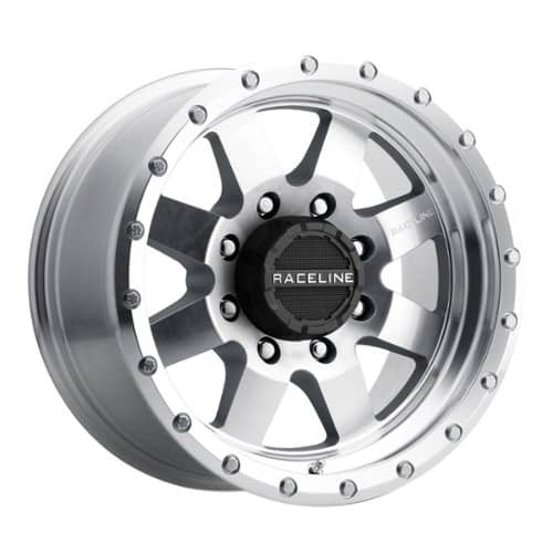 Raceline 935MC Defender Machined with Clear Coat (935MC-79050-12)
