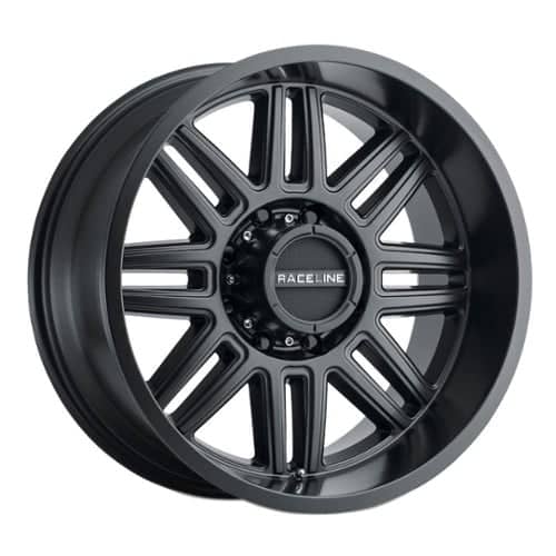 Raceline 948 Split 20x10 6x139.7 -19 ET 106.1 CB Satin Black (948B-21060-19)