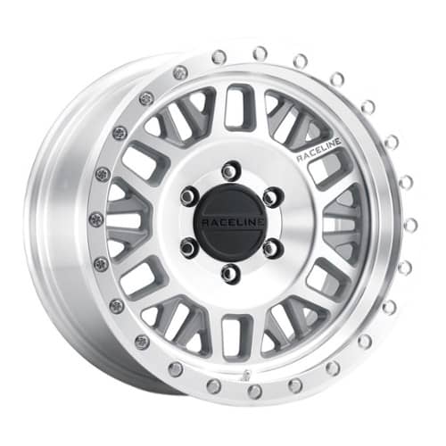 Raceline 951 Ryno 17x8.5 5x150 0 ET 110.3 CB Machined (951MC-78551-00)