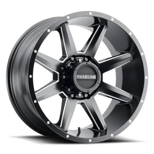 Raceline 954M Stryker Satin Black Milled (954M-78588-00)