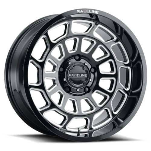 Raceline 955M Warp Black w/Milled Spokes (955M-29050-00)