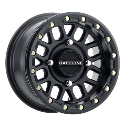 Raceline A93B Podium Beadlock 15x6 4x156 40 ET 132.5 CB Black True Beadlock (A93B-56056+40)