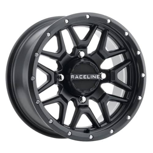 Raceline A94B Krank Black Simulated Beadlock (A94B-47037+10)