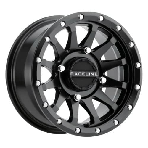 Raceline A95B Trophy 15x7 4x156 10 ET 132.5 CB Black Simulated Beadlock (A95B-57056+10)