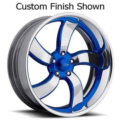 Raceline Deceptive 5 Painted 20x10.5 -32 to 63.5 ET 108 CB Custom Finish (RL220105C-dec5)