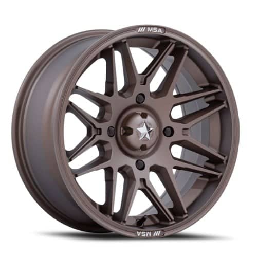MSA Offroad Radar UTV 14x7 4x137 -47 ET 96.0 CB Matte Bronze (MA052ZX14704847N)