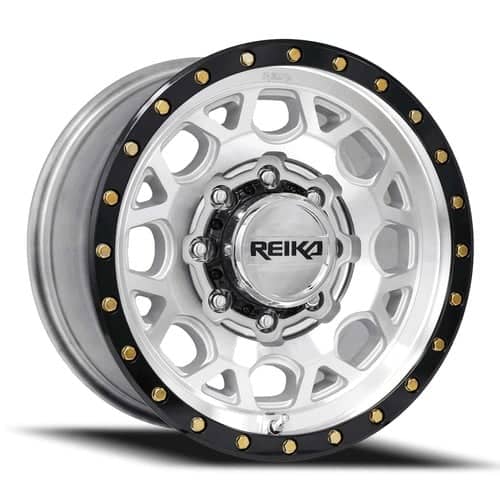 Reika Marauder R45 17x8.5 6x139.7 18 ET 106.1 CB Machined/Gloss Black Ring (R45785186555F)