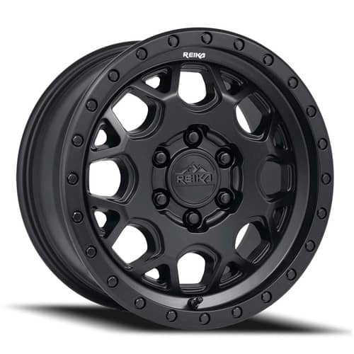 Reika Marauder R45V 16x8 6x180 72 ET 166.1 CB Satin Black (R45680726803)